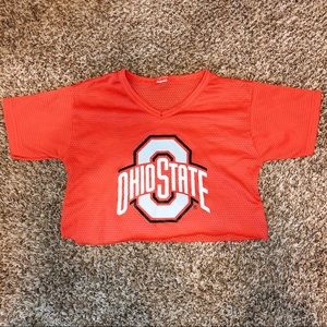 Cropped Ohio State Top